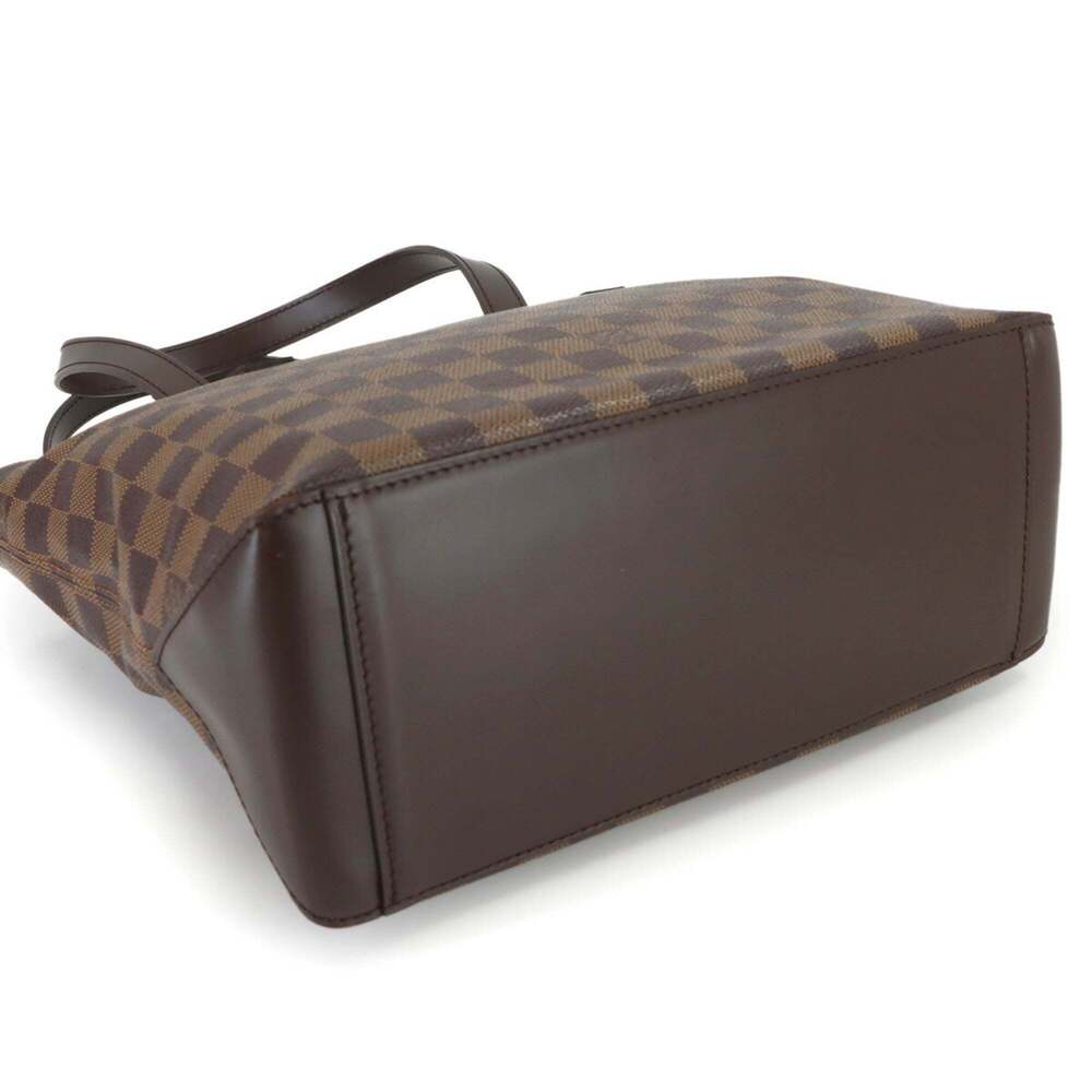 LOUIS VUITTON Authentic Brown Damier Piano Tote Bag - Picture 4 of 10